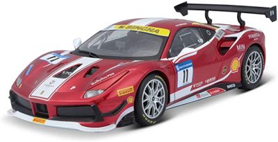 Метална кола Ferrari 488 Challenge #11 Bburago 1:24, 18/26308