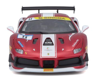 Метална кола Ferrari 488 Challenge #11 Bburago 1:24, 18/26308