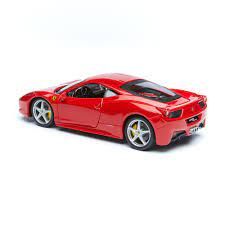Метална кола Ferrari 458 Italia Bburago 1/24 - 26003