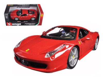 Метална кола Ferrari 458 Italia Bburago 1/24 - 26003