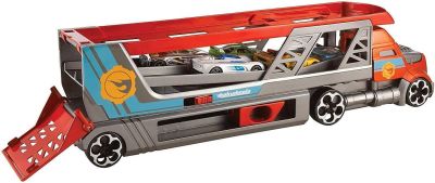 Камион Автовоз с 3 колички Hot Wheels - CDJ19