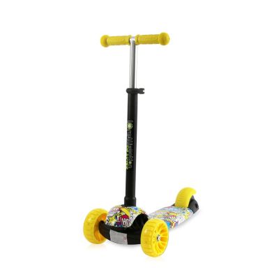 Тротинетка със седалка LORELLI DRAXTER PLUS - GRAFFITI SMILE