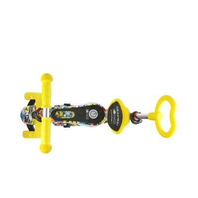 Тротинетка със седалка LORELLI DRAXTER PLUS - GRAFFITI SMILE