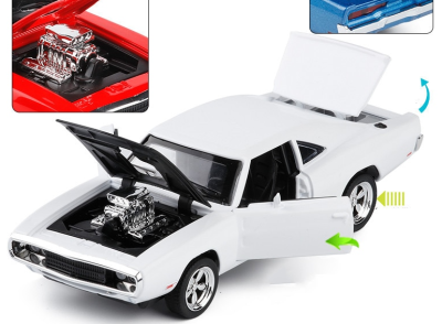 Метална кола 1970 Dodge Chargers Fast & Furious 1:32