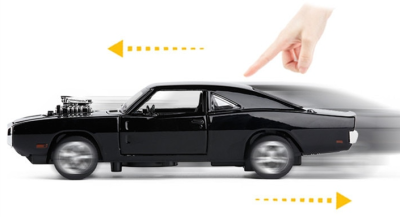 Метална кола 1970 Dodge Chargers Fast & Furious 1:32 RED