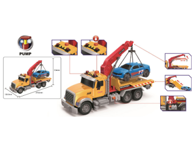 Камион паяк Пътна помощ с кола 666-55 репатрак