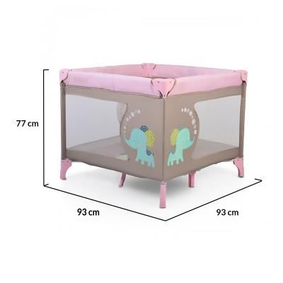 Детска кошара за игра GIANT, РОЗОВ