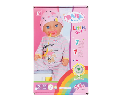 Интерактивно бебе Кукла с аксесоари 36 см Baby Born 831960 