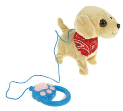 Ходещо плюшено куче с дистанционно управление Пухчо