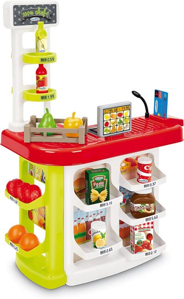 Супермаркет Магазин с пазарска количка и касов апарат ECOIFFIER 7600001691