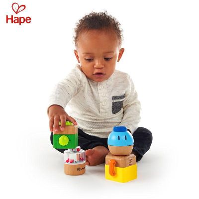 Дървени сензорни кубчета Baby Einstein Hape h800851