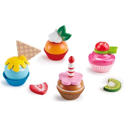 Комплект дървени мъфини Hape H3157