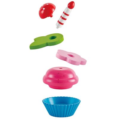 Комплект дървени мъфини Hape H3157