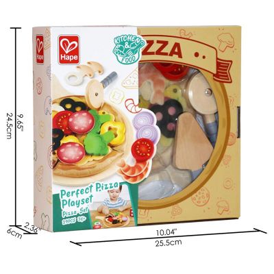 Дървен комплект Направи си пица Hape H3173
