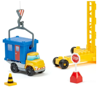 Детски конструктор Строитрлен кулокран Ecoiffier Abrick 2999