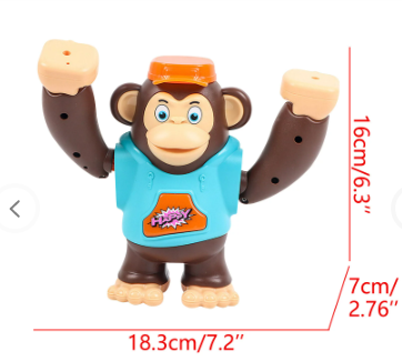 Танцуваща музикална играчка маймунка