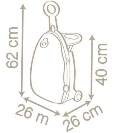 Сгъваем куфар за кукли 3 в 1 Smoby Toys Baby Nurse 7600220374