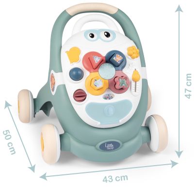 Бебешка проходилка Walker 3в1 Little Smoby 140304
