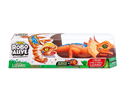 Движещ се интерактивен Робо гущер Zuru Robo Alive Junior Lizzard