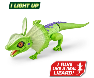 Движещ се интерактивен Робо гущер Zuru Robo Alive Junior Lizzard зелен