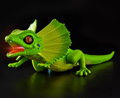 Движещ се интерактивен Робо гущер Zuru Robo Alive Junior Lizzard зелен