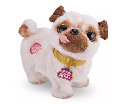 Интерактивно танцуващо мопсче Попи Zuru Pets Alive - Poppy 9521