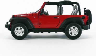 Метален джип Jeep Wrangler Rubicon 2007 Welly 1/24