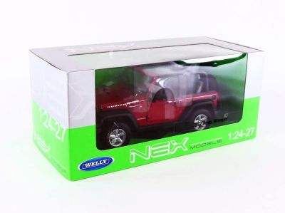 Метален джип Jeep Wrangler Rubicon 2007 Welly 1/24