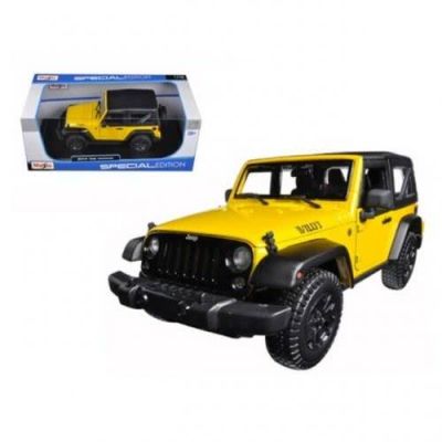 Метален джип Jeep Wrangler Maisto 1:18 - 31676