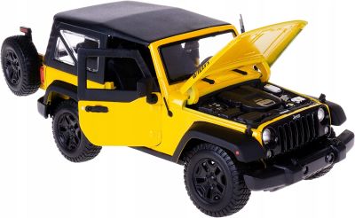 Метален джип Jeep Wrangler Maisto 1:18 - 31676