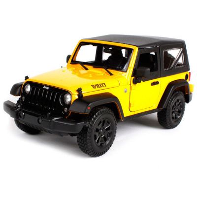 Метален джип Jeep Wrangler Maisto 1:18 - 31676