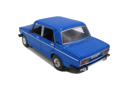 Метална кола Lada ВАЗ 2106 син 1:24 
