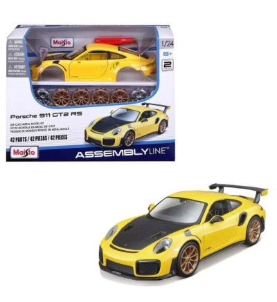 Метална кола за сглобяване Porsche 911 GT2 RS Maisto 1:24 39523