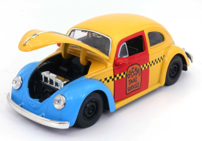 Метален автомобил Sesame St - 1959 VW Beetle 1:24 Jada 32801 