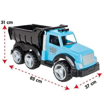 Голям камион самосвал MASTER Pilsan 06621 blue