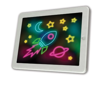 Светеща дъска за рисуване Glow Pad AM-AV 3430E