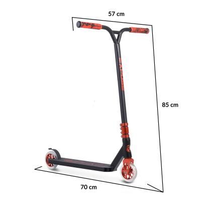 Алуминиева тротинетка за скачане и трикове Byox Stunt Expose Red