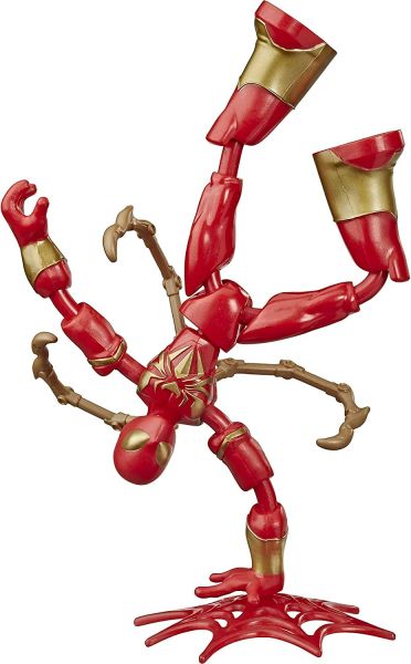 Огъваща се фигура Hasbro Marvel Spiderman Iron Spider - E8972