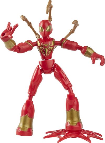 Огъваща се фигура Hasbro Marvel Spiderman Iron Spider - E8972