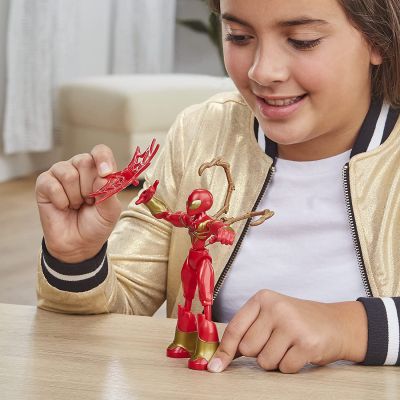 Огъваща се фигура Hasbro Marvel Spiderman Iron Spider - E8972