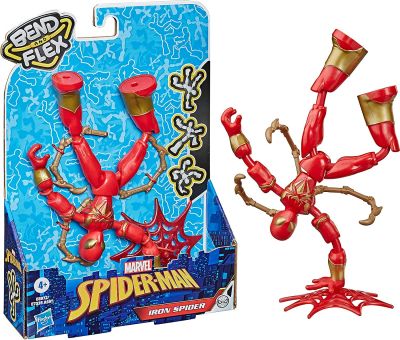 Огъваща се фигура Hasbro Marvel Spiderman Iron Spider - E8972
