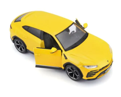 Метална кола Lamborghini Urus SUV Maisto жълт 1/24 - 31519