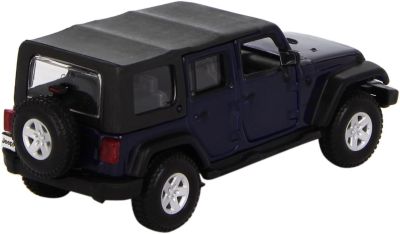 Метален джип Jeep Wrangler Unlimited Rubicon Bburago 1:32