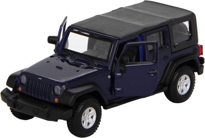 Метален джип Jeep Wrangler Unlimited Rubicon Bburago 1:32