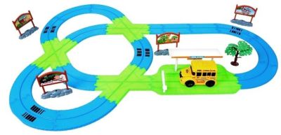 Образователна Писта Зоопарк с 4 спирки на български език