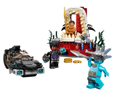 Конструктор LEGO Marvel Super Heroes 76213 - Тронната зала на крал Намор