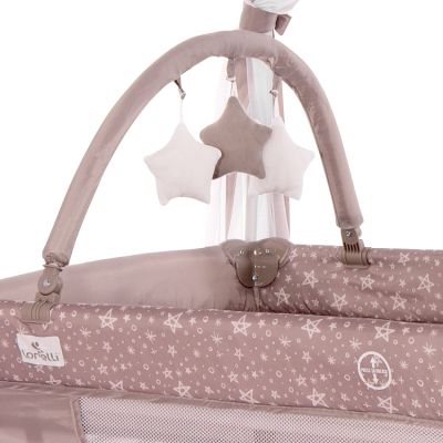 Детска кошара 2 нива LORELLI MAGIC SLEEP Blue Moon SLEEPING BEAR