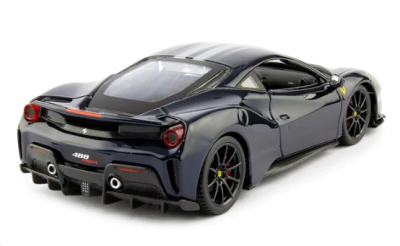 Метален автомобил Ferrari 488 PISTA Bburago 1:24 black