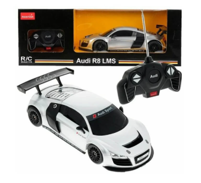 Кола с дистанционно управление AUDI R8 LMS 1:18 Rastar 53600