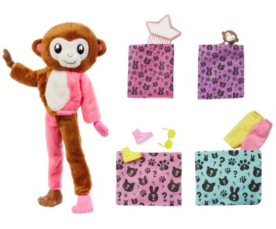 Кукла Барби супер изненада Маймуна Barbie Color Cutie Reveal HKR01 